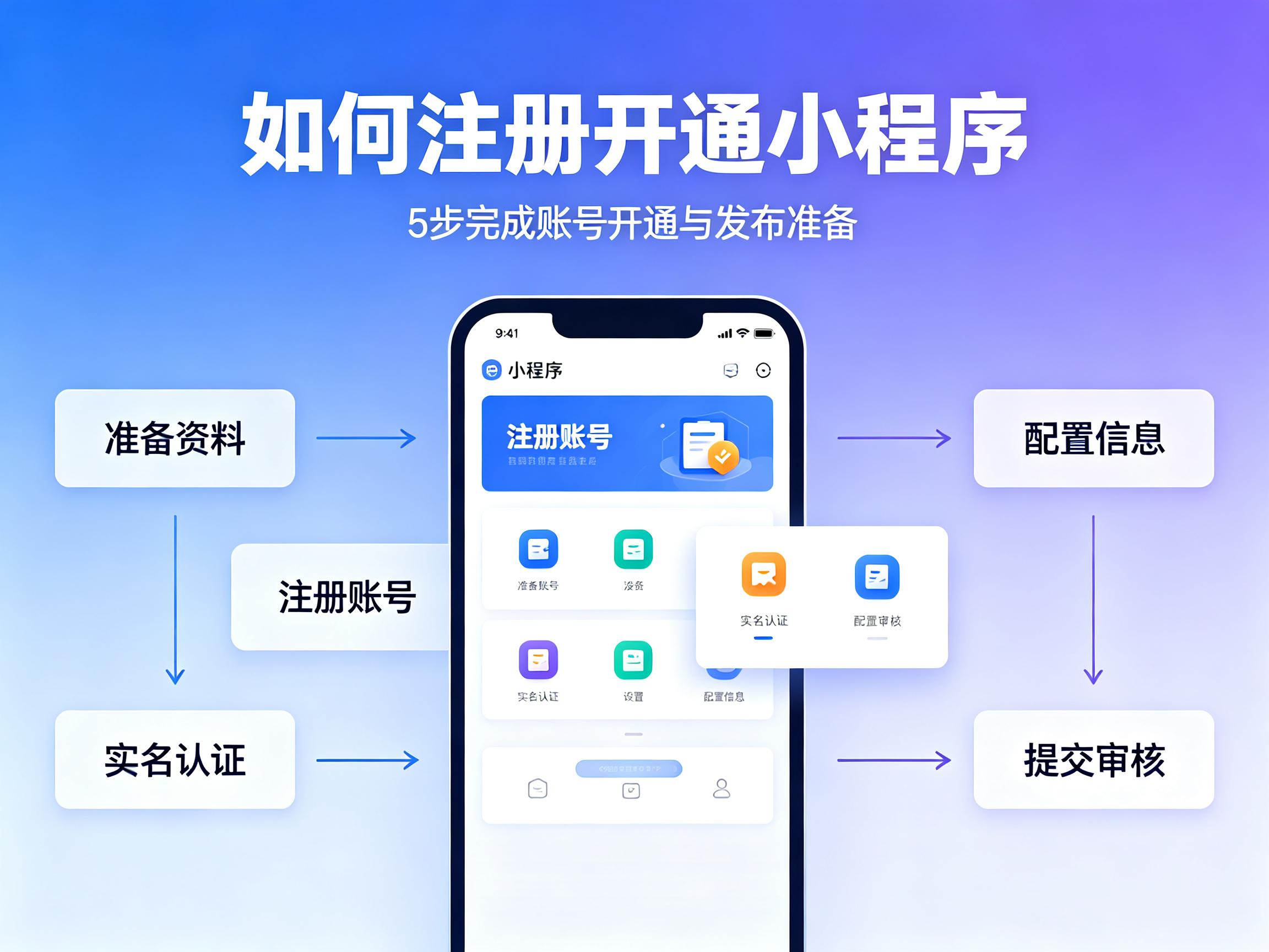 成都市|如何注册开通备案一个小程序